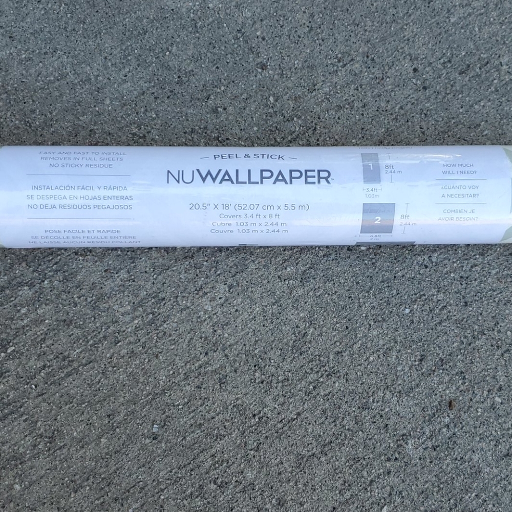 Nuwall paper peel and stick diamond pattern